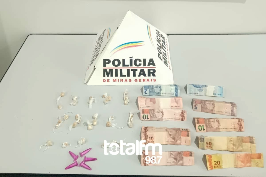 Polícia Militar prende homem e apreende drogas